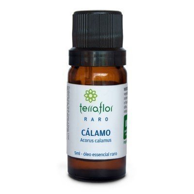 Óleo Essencial de Cálamo - Terra Flor - Frasco com 5ml - Mundo dos Óleos