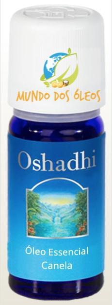 Óleo Essencial Orgânico de Canela (Casca) - Oshadhi - Frasco com 5ml - Mundo dos Óleos