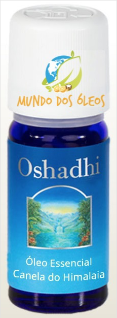 Óleo Essencial Orgânico de Canela do Himalaia (Bagas) - Oshadhi - Frasco com 5ml - Mundo dos Óleos