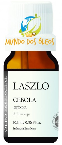 Óleo Essencial de Cebola - Laszlo - Frasco com 10ml - Mundo dos Óleos