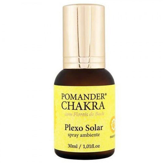 Pomander Chakra Plexo Solar - Spray - Monas - Frasco com 30ml - Mundo dos Óleos