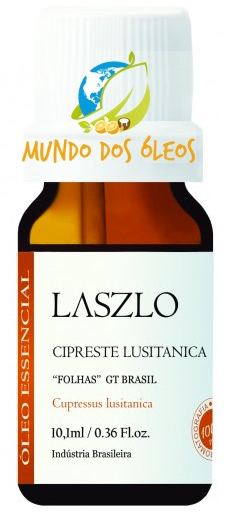Óleo Essencial de Cipreste Lusitânica - Laszlo - Frasco com 10ml - Mundo dos Óleos