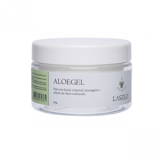 Gel Base com Aloe Vera - Laszlo - Frasco com 200g - Mundo dos Óleos