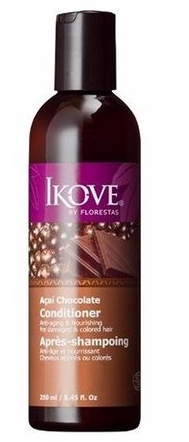 Condicionador de Açaí Chocolate - Ikove - Frasco com 250ml - Mundo dos Óleos