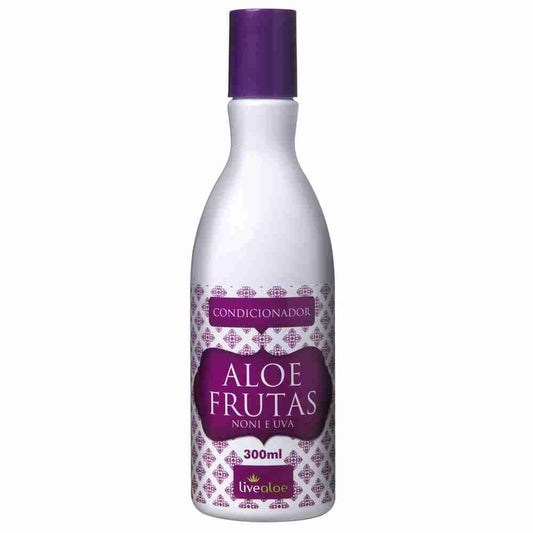Condicionador Aloe Frutas - LiveAloe - Frasco com 300ml - Mundo dos Óleos