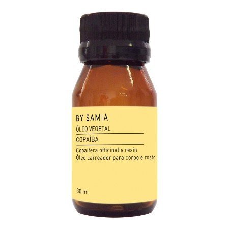 Óleo Vegetal de Copaíba - By Samia - Frasco com 30ml - Mundo dos Óleos