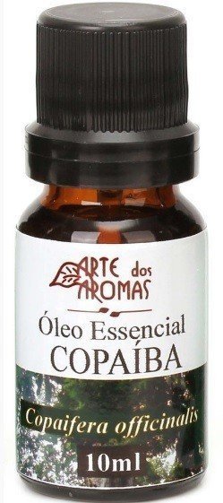 Óleo Essencial de Copaíba - Arte dos Aromas - Frasco com 10ml - Mundo dos Óleos