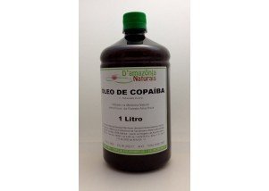 Óleo de Copaíba - D'Amazônia - Frasco de 1L - Mundo dos Óleos