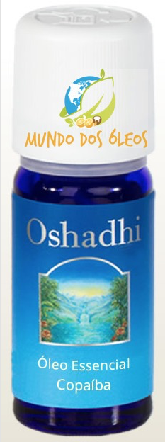 Óleo Essencial de Copaíba (Destilada) - Oshadhi - Frasco com 5ml - Mundo dos Óleos
