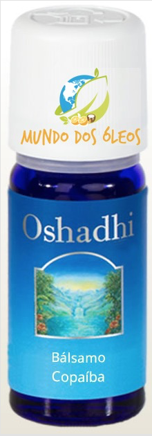 Óleo de Copaíba - Bálsamo - Oshadhi - Frasco com 5ml - Mundo dos Óleos