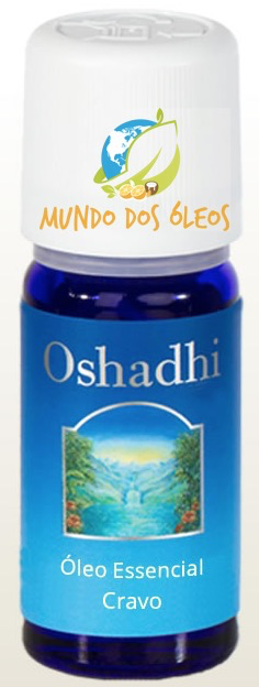 Óleo Essencial Orgânico de Cravo (Botão) - Oshadhi - Frasco com 5ml - Mundo dos Óleos
