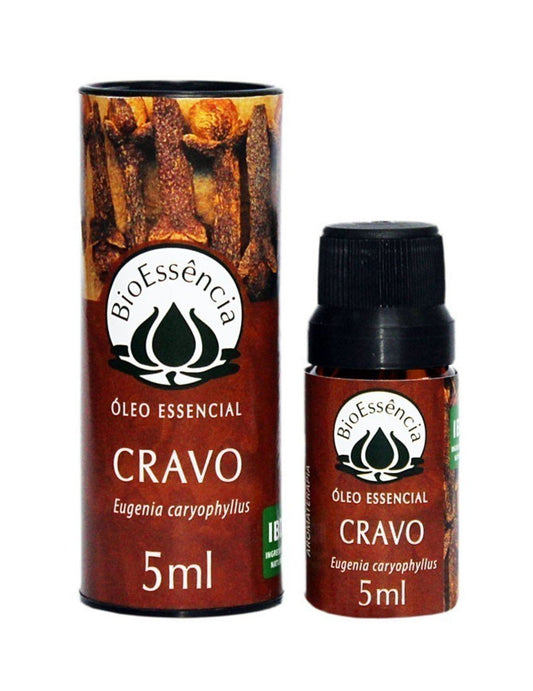 Óleo Essencial de Cravo - BioEssência - Frasco com 5ml - Mundo dos Óleos