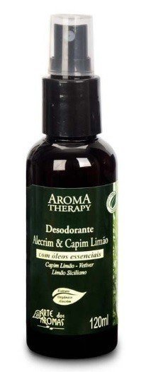Desodorante Natural Alecrim - Arte dos Aromas - Frasco com 120ml - Mundo dos Óleos