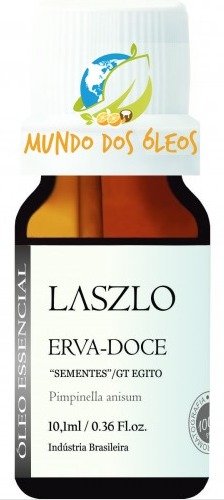 Óleo Essencial de Erva doce (Semente) - Laszlo - Frasco com 10ml - Mundo dos Óleos