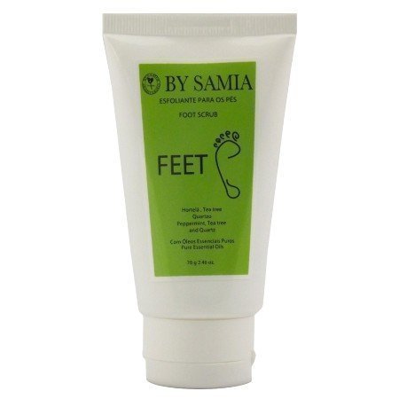 Feet - Esfoliante Para os Pés - By Samia - Bisnaga com 70g - Mundo dos Óleos