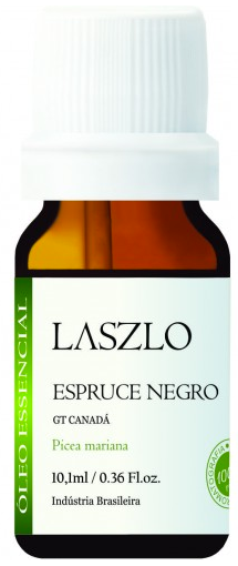 Óleo Essencial de Espruce Negro - Laszlo - Frasco com 10ml - Mundo dos Óleos