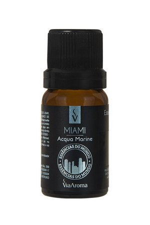 Essência do Mundo Miami/Acqua Marine - Via Aroma - Frasco com 10ml - Mundo dos Óleos
