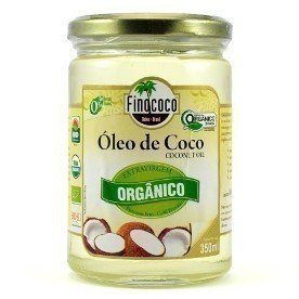 Óleo De Coco Extra Virgem Orgânico - Finococo - Frasco com 350ml - Mundo dos Óleos