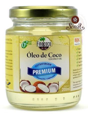 Óleo De Coco Extra Virgem Premium - Finococo - Frasco de 200ml - Mundo dos Óleos