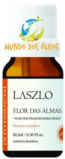 Óleo Essencial de Flor das Almas (Flor dos Finados) - Laszlo - Frasco com 10ml - Mundo dos Óleos