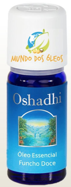 Óleo Essencial Orgânico de Funcho Doce - Oshadhi - Frasco com 5ml - Mundo dos Óleos