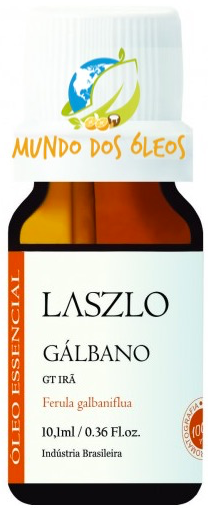 Óleo Essencial de Gálbano - Laszlo - Frasco com 10ml - Mundo dos Óleos