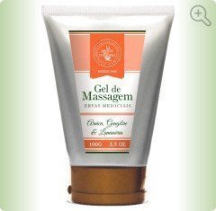 Gel de Massagem com Arnica, Gengibre, Laminária, Óleos de Hortelã e Bétula - Multi Vegetal - Frasco com 100ml - Mundo dos Óleos
