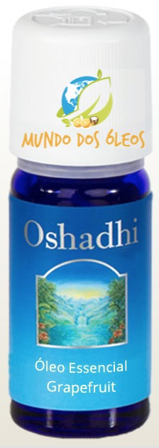 Óleo Essencial Orgânico de Grapefruit - Oshadhi - Frasco com 5ml - Mundo dos Óleos