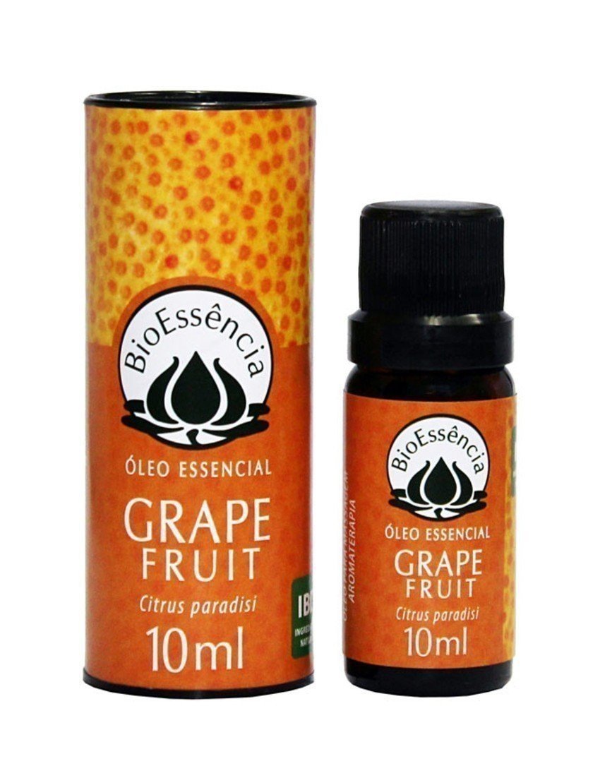 Óleo Essencial de Grapefruit - BioEssência - Frasco com 10ml - Mundo dos Óleos