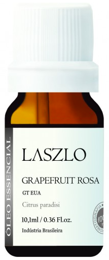 Óleo Essencial de Grapefruit Rosa - Laszlo - Frasco com 10ml - Mundo dos Óleos