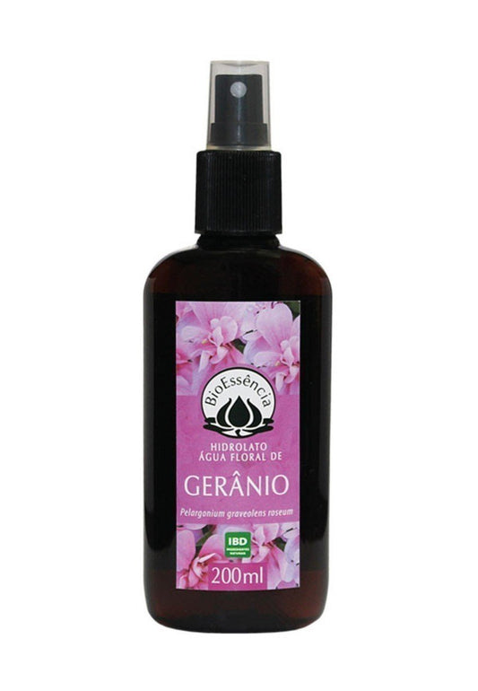 Hidrolato de Gerânio - BioEssência - Frasco com 200ml - Mundo dos Óleos