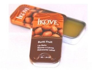 Hidratante Labial de Buriti - Ikove - Lata com 9g - Mundo dos Óleos