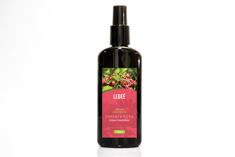 Hidrolato de Pimenta Rosa - Legeé - Frasco com 200ml - Mundo dos Óleos