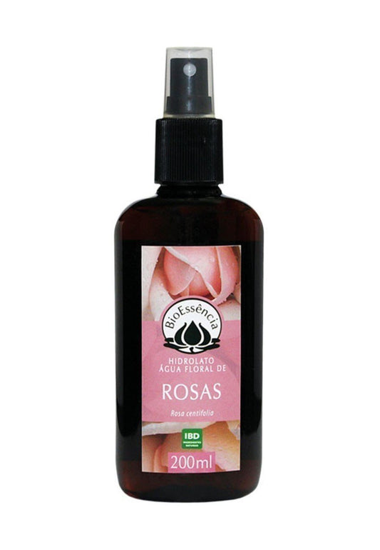 Hidrolato de Rosa - BioEssência - Frasco com 200ml - Mundo dos Óleos