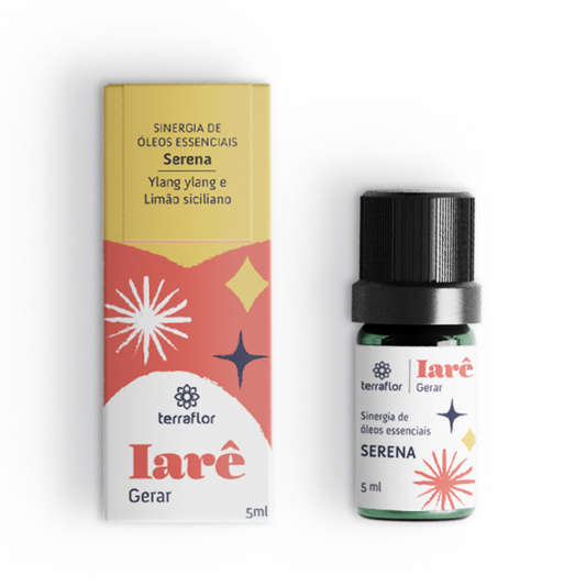 Sinergia Serena - Terra Flor - Frasco com 5ml - Mundo dos Óleos