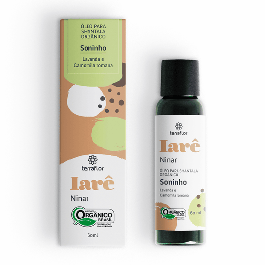Óleo Para Shantala Soninho (Orgânico) - Terra Flor - Frasco com 60ml - Mundo dos Óleos