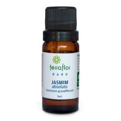 Óleo Essencial de Jasmim Absoluto - Terra Flor - Frasco com 5ml - Mundo dos Óleos