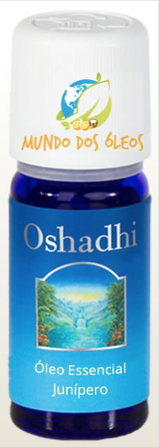 Óleo Essencial Orgânico de Junípero - Oshadhi - Frasco com 5ml - Mundo dos Óleos