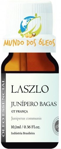 Óleo Essencial de Junípero (Bagas) - Laszlo - Frasco com 10ml - Mundo dos Óleos