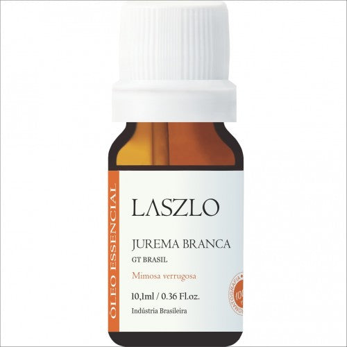 Oleo Essencial de Jurema Branca (Gt Brasil) - Laszlo - Frasco com 10ml - Mundo dos Óleos