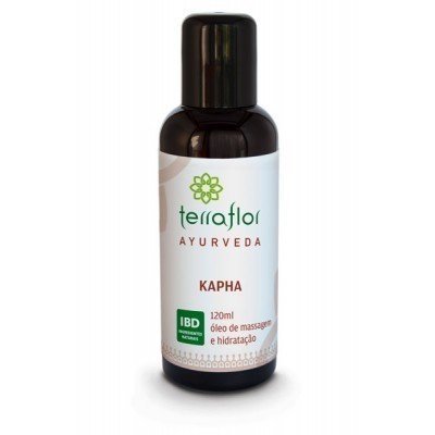 Ayurveda - Kapha - Óleo de Massagem e Hidratação - Terra Flor - Frasco com 120ml - Mundo dos Óleos