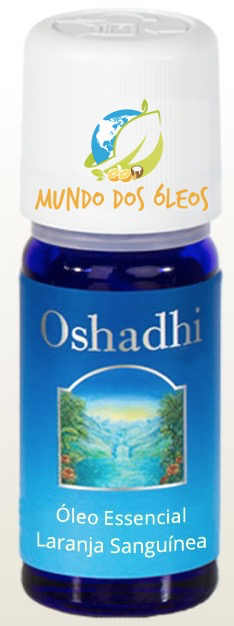Óleo Essencial Orgânico de Laranja Sanguínea - Oshadhi - Frasco com 5ml - Mundo dos Óleos