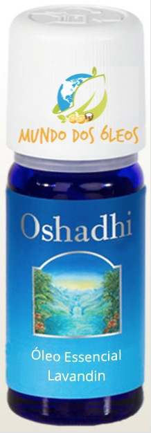 Óleo Essencial Orgânico de Lavandin (Grosso) - Oshadhi - Frasco com 5ml - Mundo dos Óleos