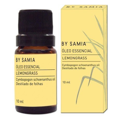 Óleo Essencial de Lemongrass (Capim Limão) - By Samia - Frasco com 10ml - Mundo dos Óleos