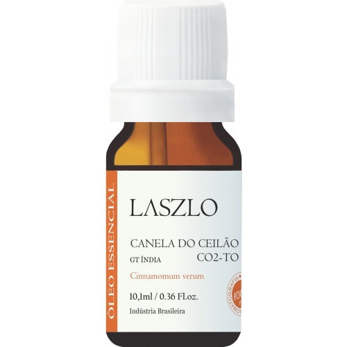 Óleo Essencial de Canela do Ceilão (CO2) - Laszlo - Frasco com 10ml - Mundo dos Óleos