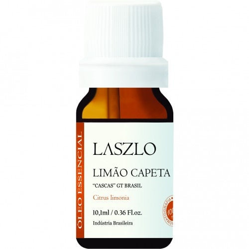 Óleo Essencial de Limão Capeta (Cascas) - Laszlo - Frasco com 10ml - Mundo dos Óleos