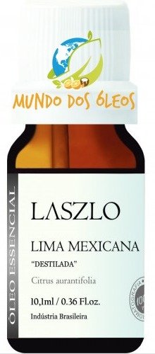 Óleo Essencial de Lima Mexicana (Destilada) - Laszlo - Frasco com 10ml - Mundo dos Óleos