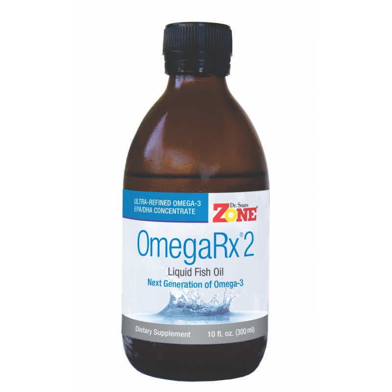 Ômega Rx 2 (Ultra concentrado) Líquido - Zone Diet - Frasco com 300ml ...