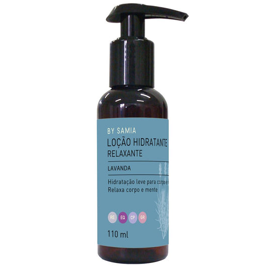 Hidratante de Lavanda - By Samia - Frasco com 110ml - Mundo dos Óleos