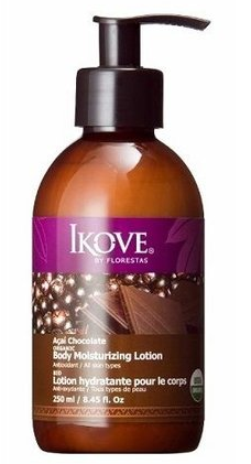 Loção Corporal Açaí Chocolate - Ikove - Frasco com 250ml - Mundo dos Óleos